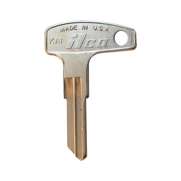 Il-ka1 - Ilco-kawasaki-key-10ct-single-sided-keyblank-kw1-nickel