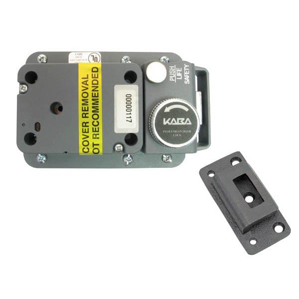 Kabacdx10s2 - Kaba-x10-pdl-w-2-strike-outswing-door-strike